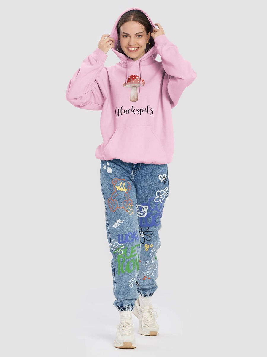 GLÜCKSPILZ COZY HOODIE - LUCKY MUSHROOM HOODIE IN PASTEL COLORS product image (8)