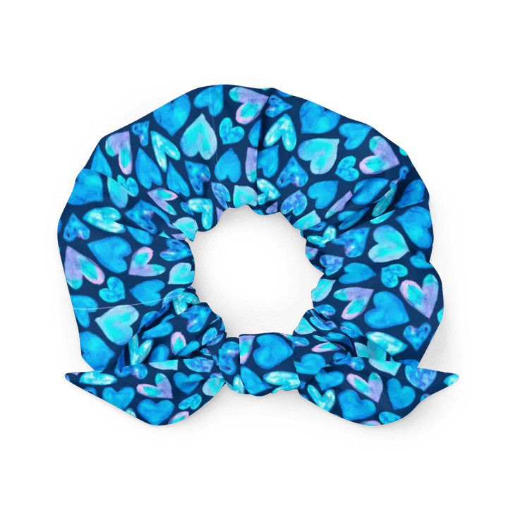 Gradient Hearts All-Over Print Scrunchie product image (1)