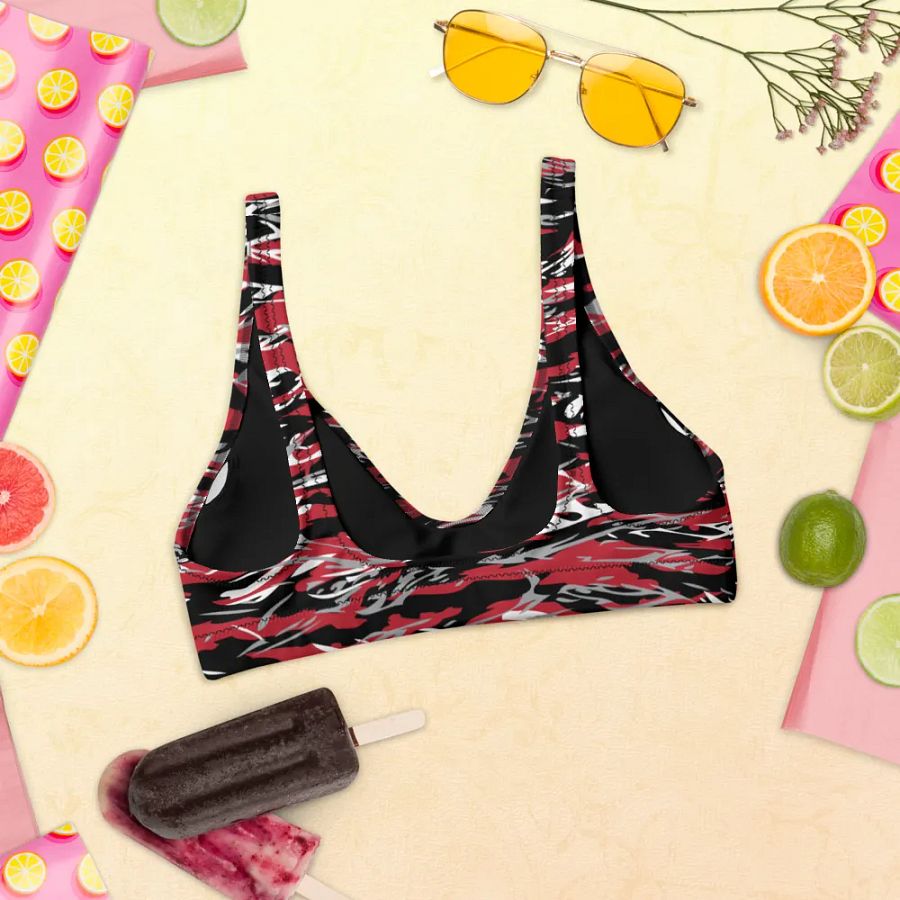 Blood Camo Padded Bikini Top product image (12)