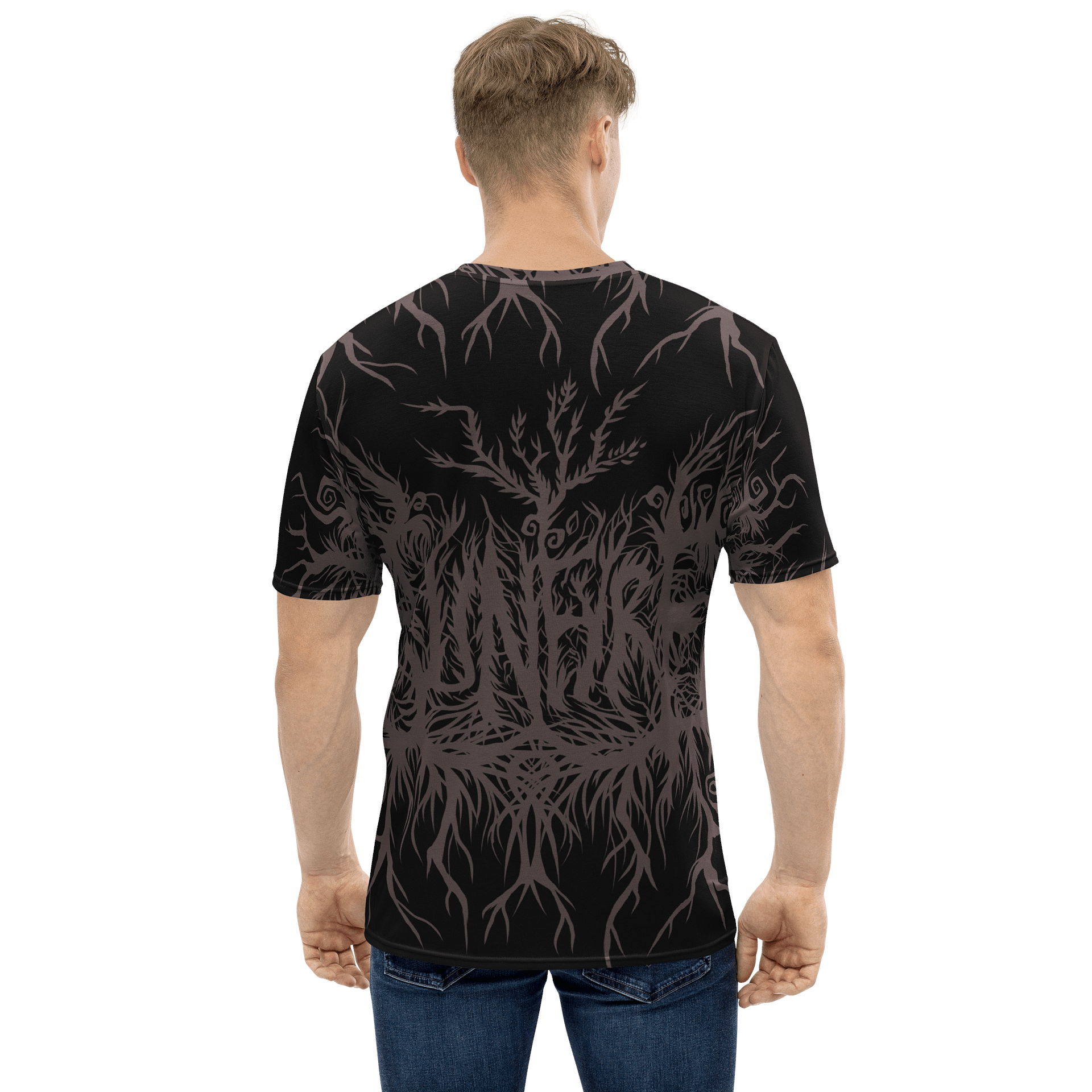 Sunfyre Gray Metal Logo All Over product image (1)