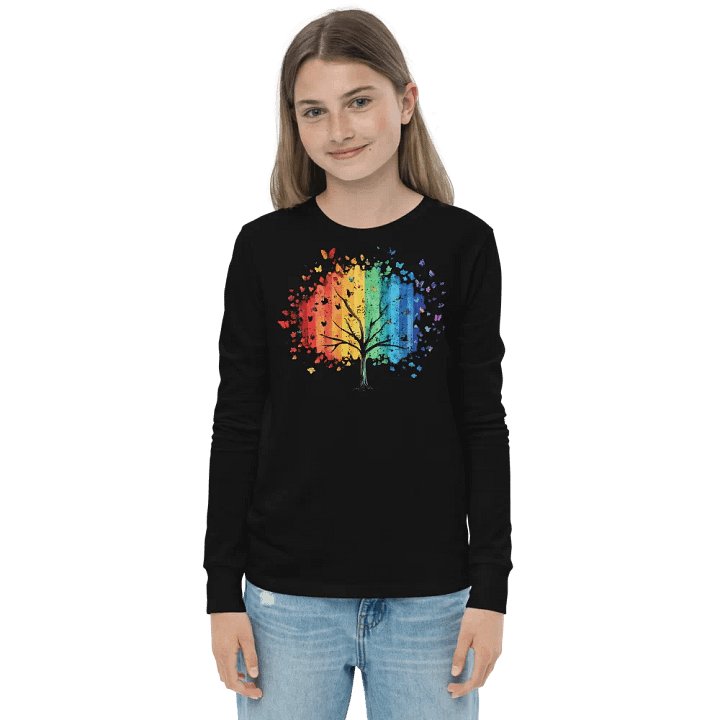 Spectrum Of Nature Long Sleeve Youth T-shirt product image (1)