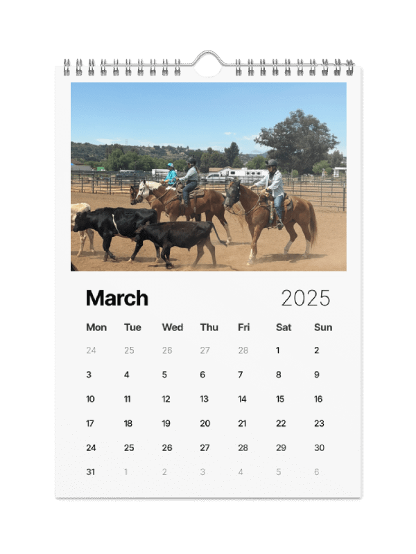 2025 Sorrel Calendar product image (3)