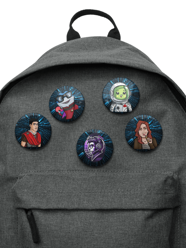Warp Drive Five Button Set #1 product image (1)