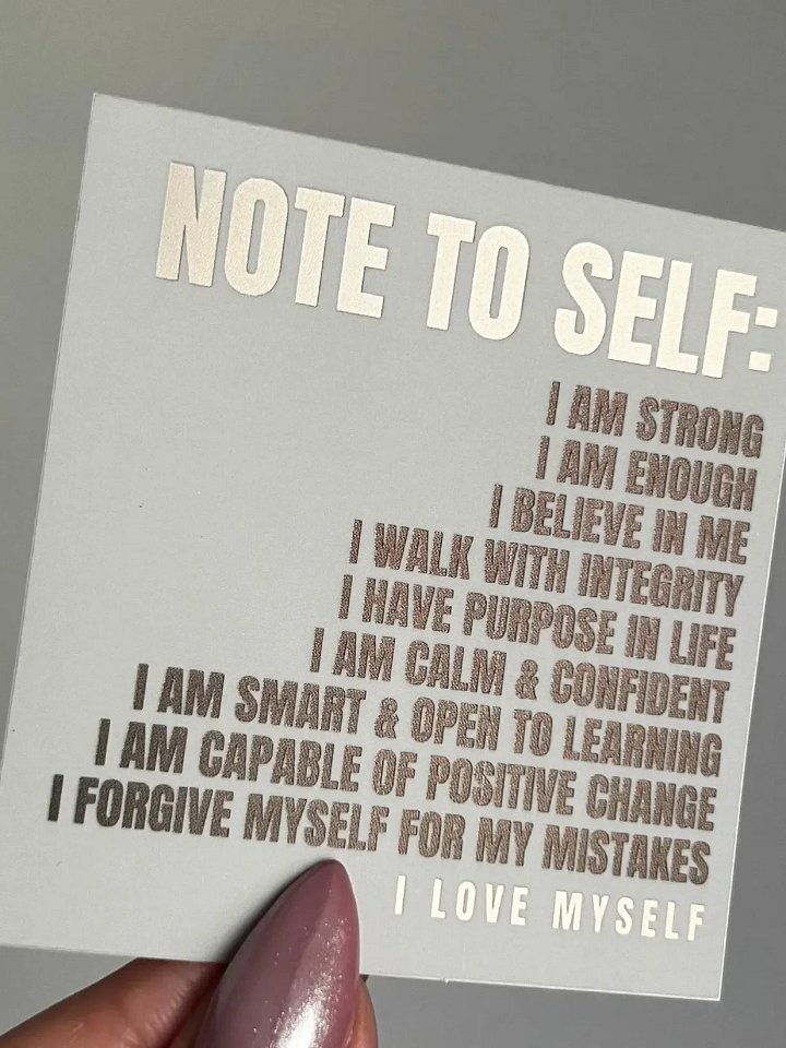 Note To Self: Daily Affirmations Sticker product image (2)