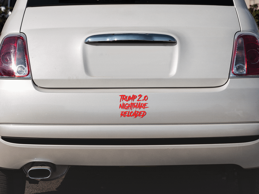 Trump 2.0 Nightmare Reloaded - Sticker product image (3)