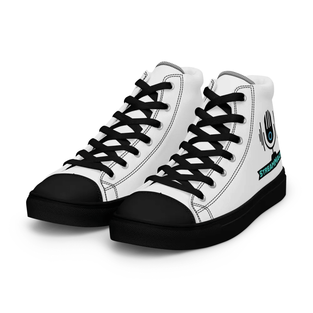 StreamMachine Men's High Top Canvas Shoes product image (5)