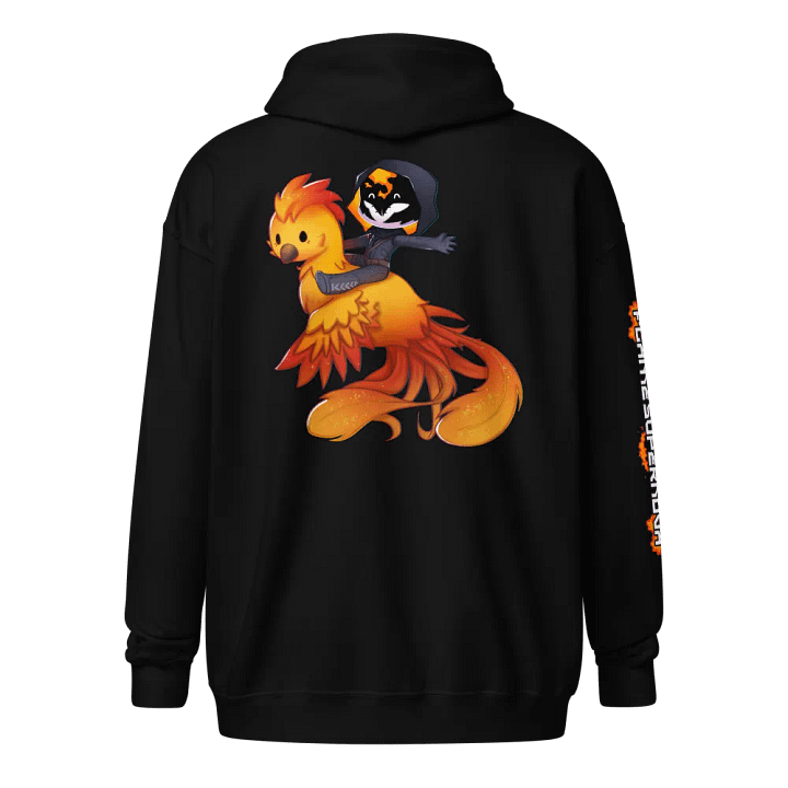 Confident Chibi Gildan Zip-Up Hoodie product image (2)