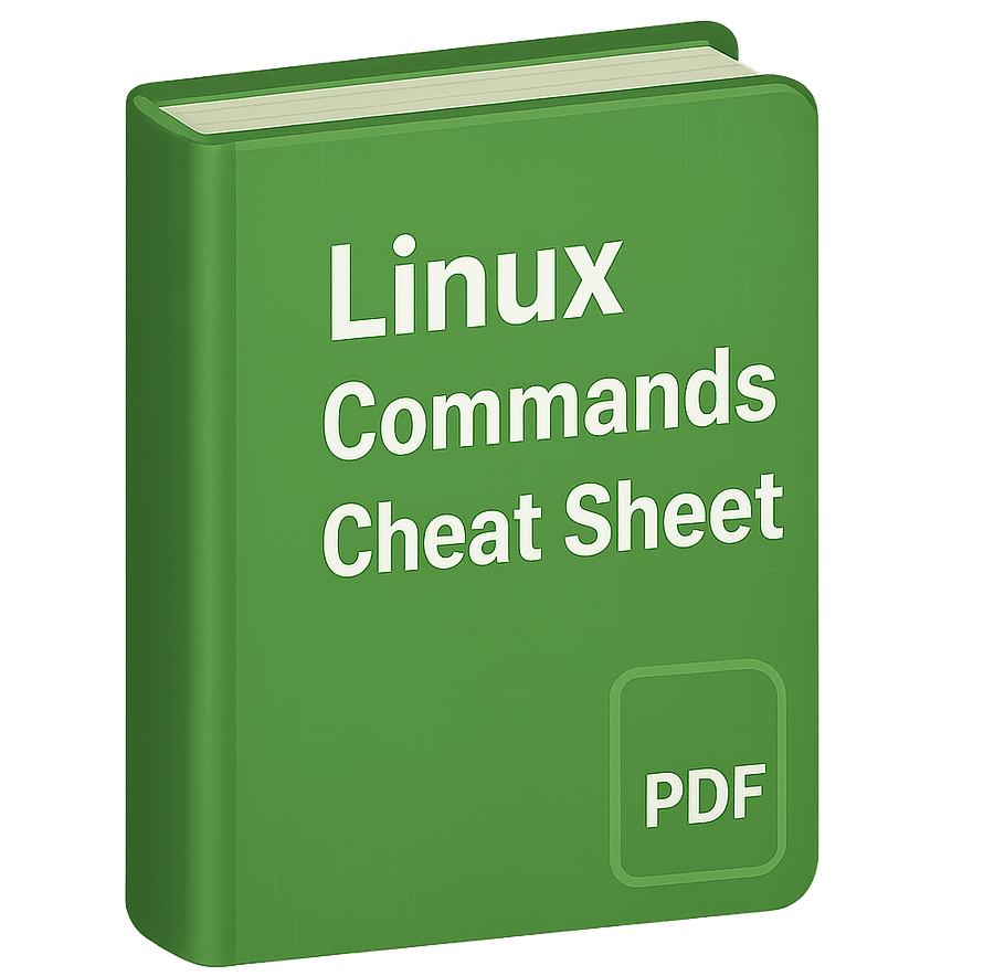 Linux Commands Cheat Sheet (PDF) product image (1)
