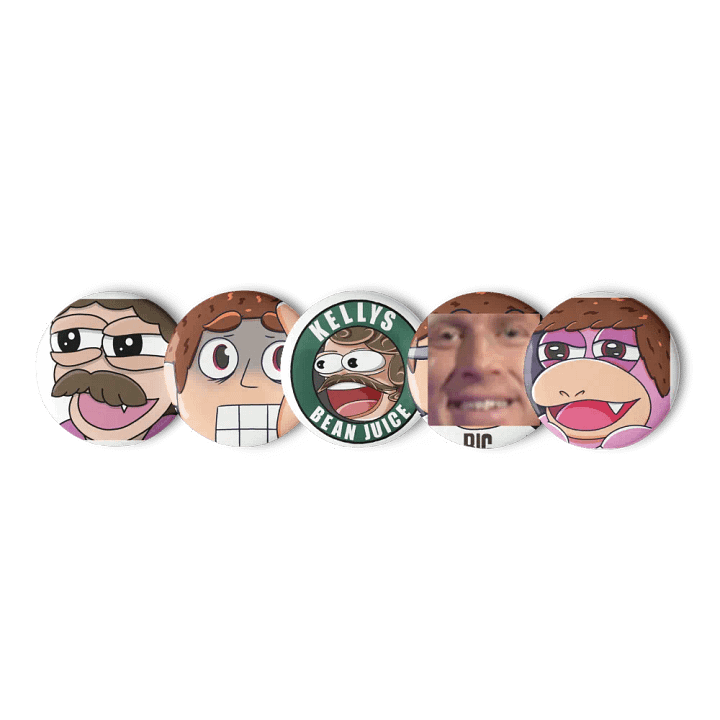 Kelly Button Pin Collection product image (1)