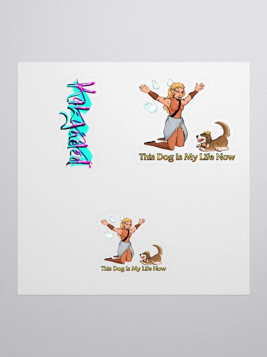 Cursed Edition - This Dog Is My Life Now - Sticker Sheet product image (1)