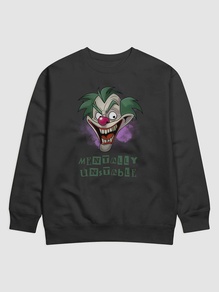 Mentally Unstable Print Sweater product image (1)