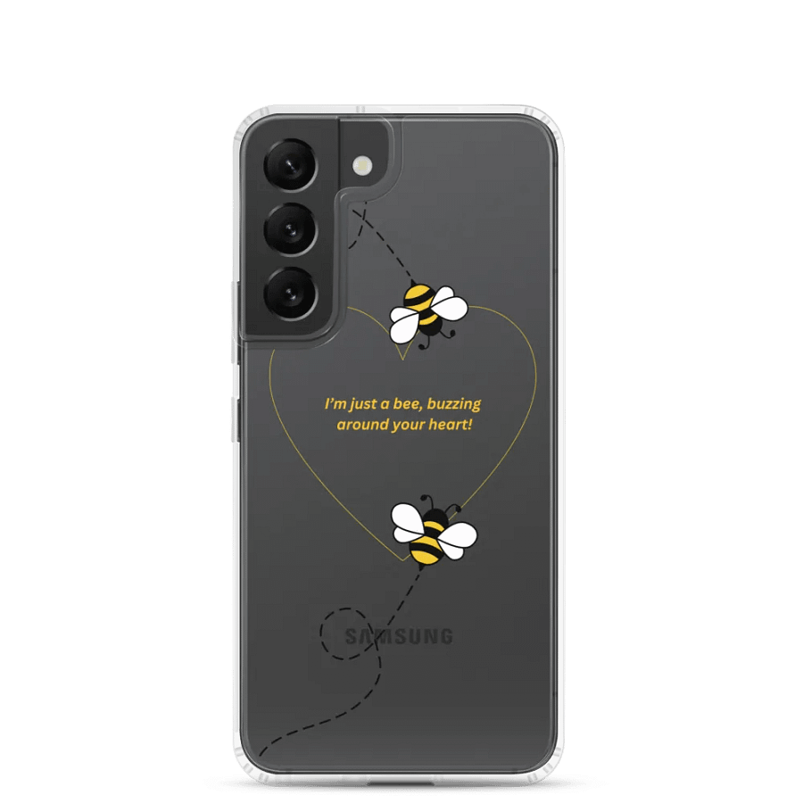 Buzzing with Love: Samsung Clear Case product image (8)
