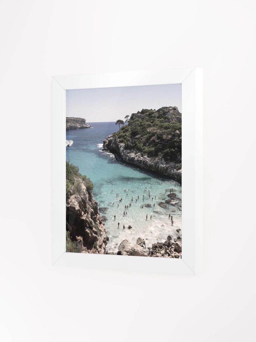 Calo des Moro Mallorca - Framed High-Quality Matte Poster product image (3)