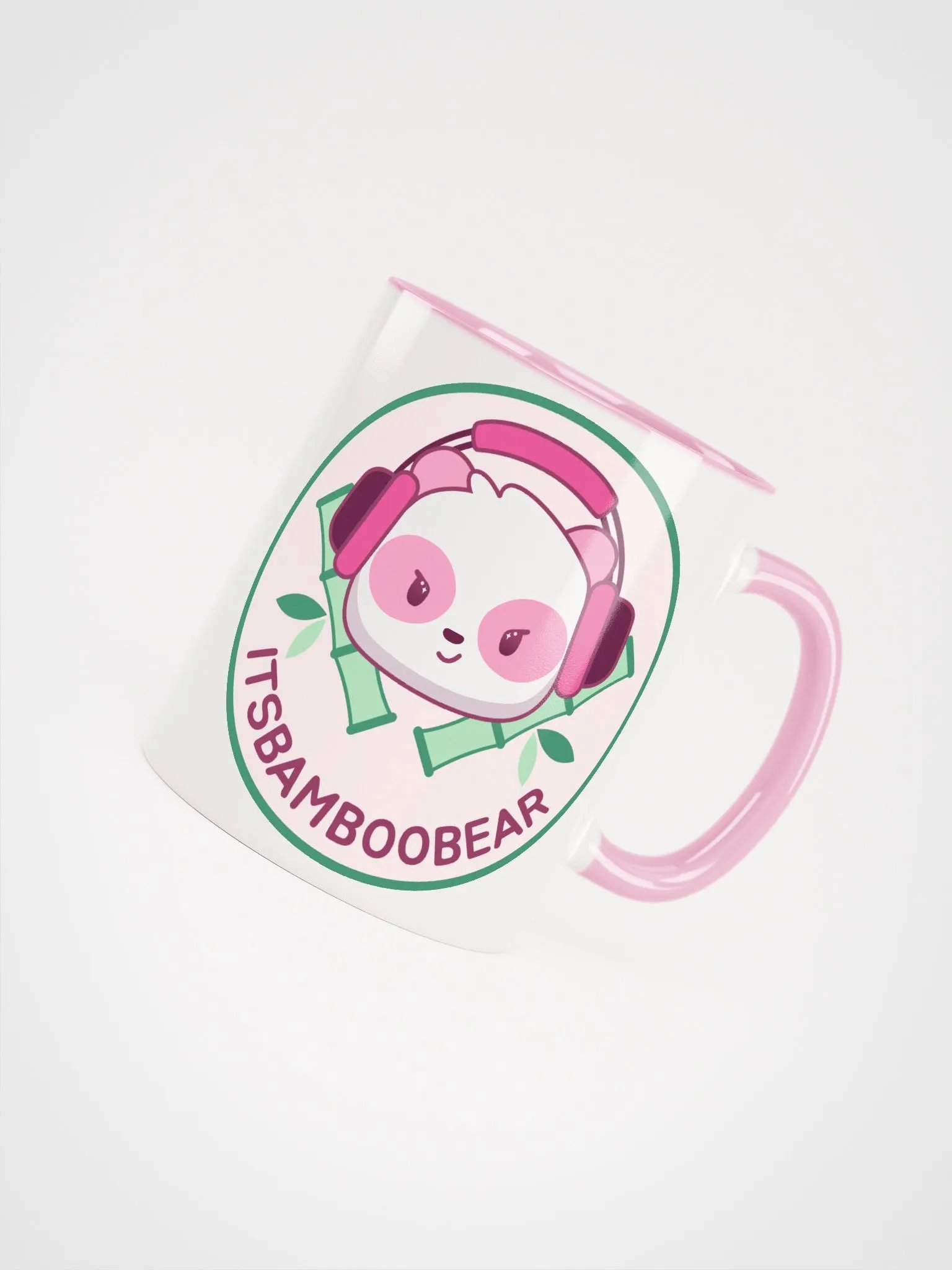 Channel Logo- Pink Mug product image (4)