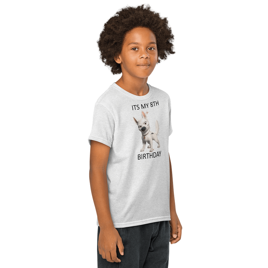 Bolt 8th Birthday Youth Sports Tee product image (61)