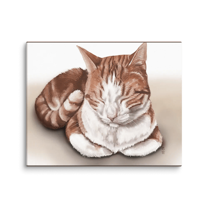 Canvas (Horizontal) - Oliver (Orange Tabby) Edition product image (1)
