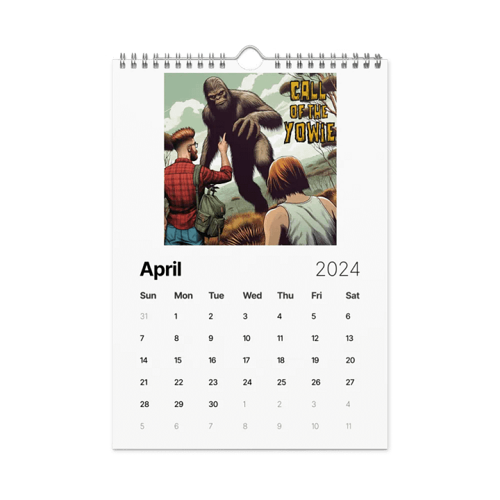 All Aussie Cryptid Adventures - Calendar product image (1)