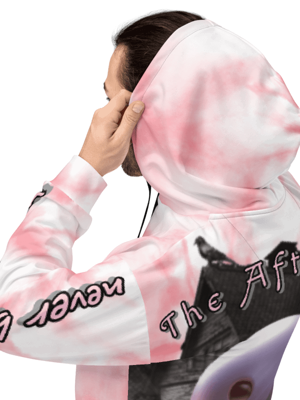 Pink ghosty hoodie product image (8)