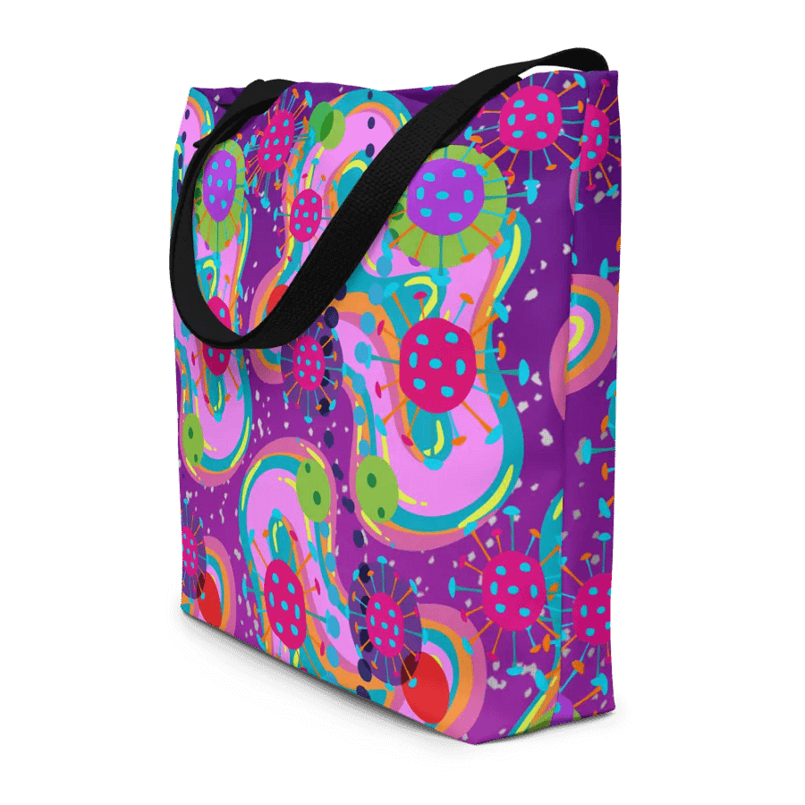 Psychedelic Dreams All-Over Tote for the modern ladies genZ techis product image (8)