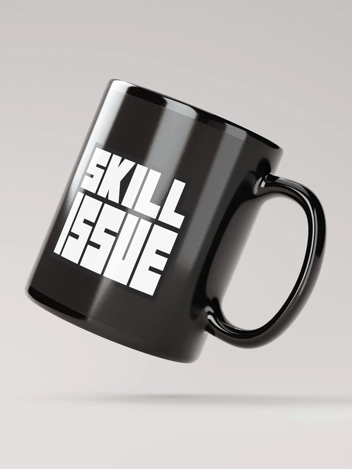 SKILL ISSUE BLACK MUG product image (3)