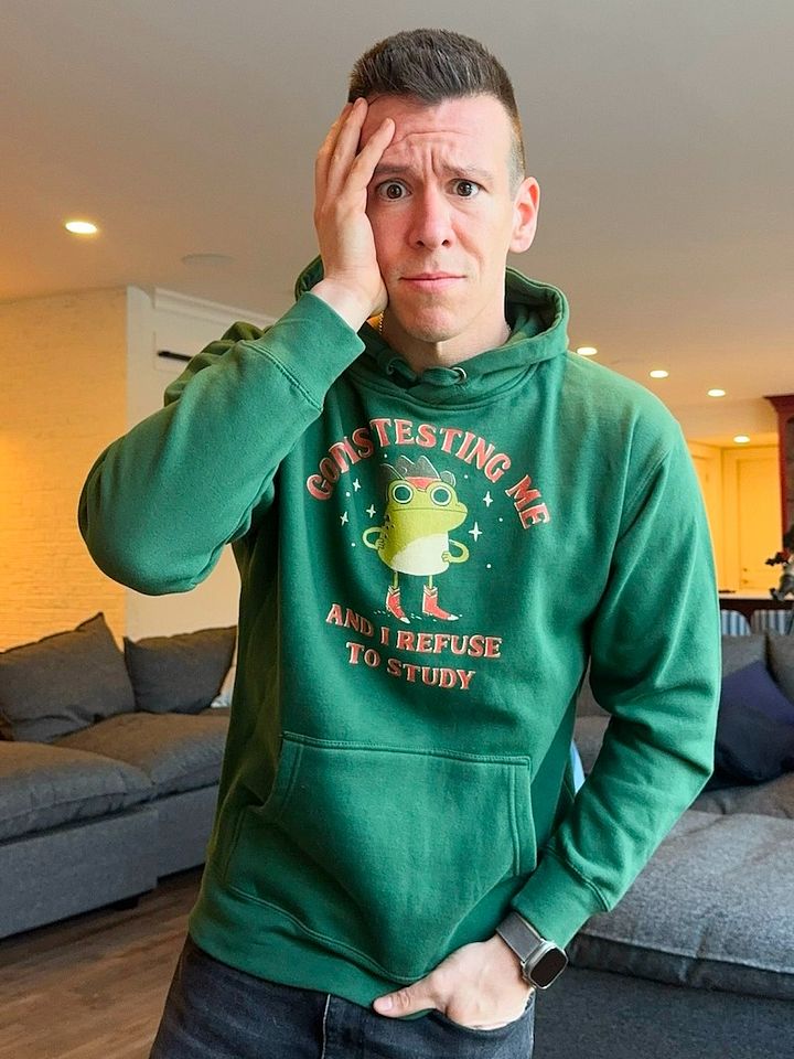 God Is Testing Me Hoodie (BB x CH) product image (2)