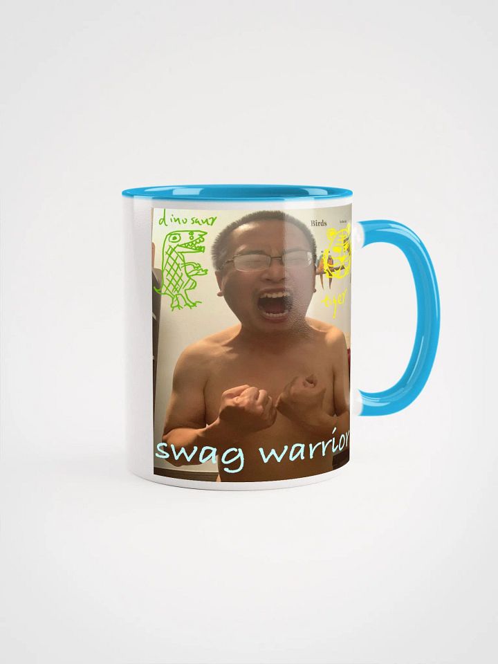 Ceramic Mug with Color Inside: swag warrior 2.0 product image (10)