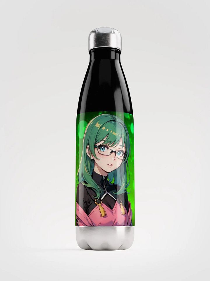 (Green WAIFU) K Stainless Steel Water Bottle product image (1)