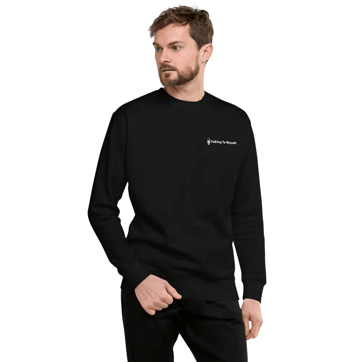 Talking To Myself Embroidered Sweatshirt product image (2)