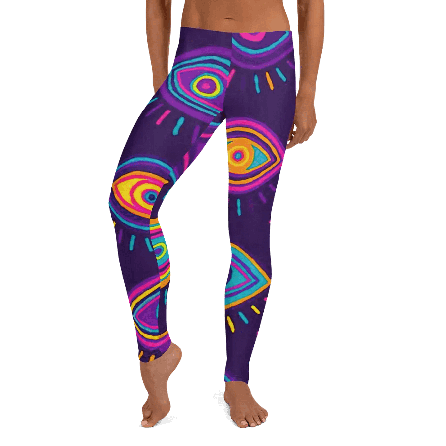 Mystical Eye Leggings: Psychedelic Print product image (9)