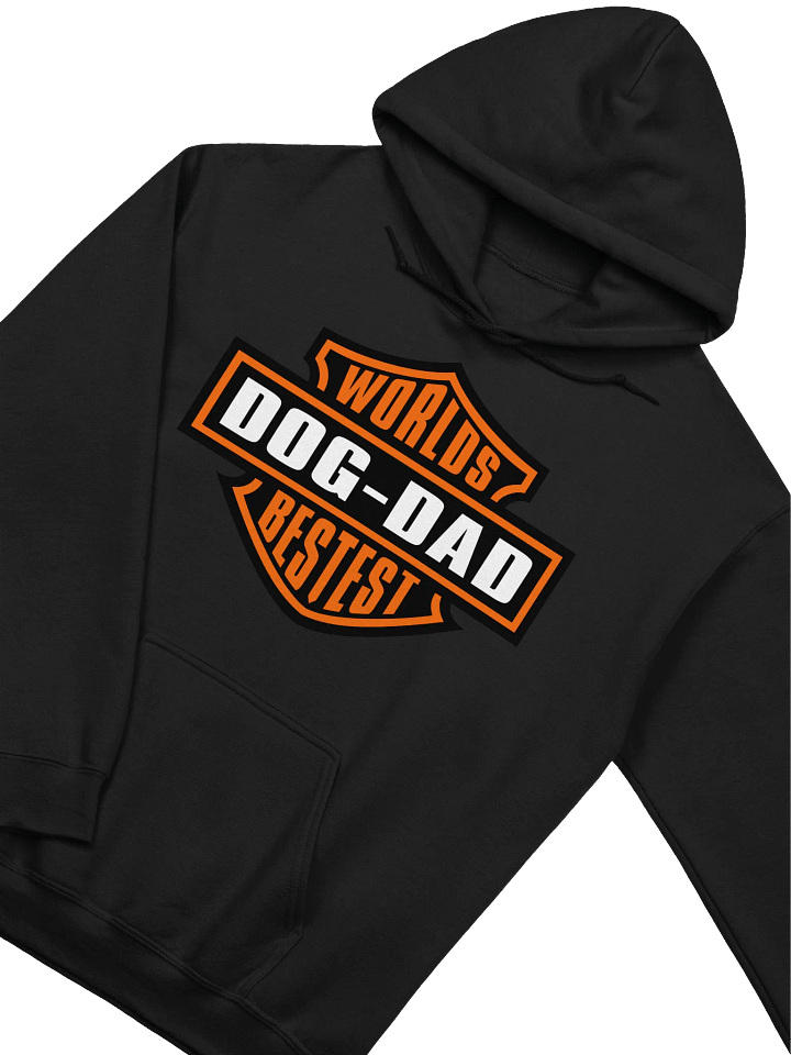 Dog Dad Biker Design Hoodie product image (2)