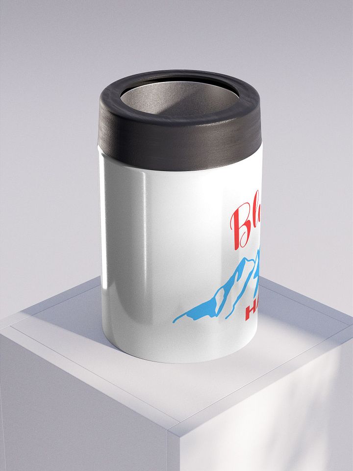 cold as the Rockies blue koozie product image (1)