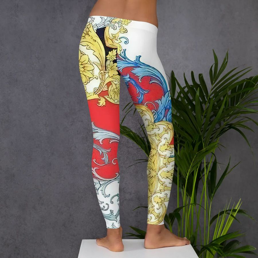 Ornate Opulence All-Over Print Leggings product image (6)