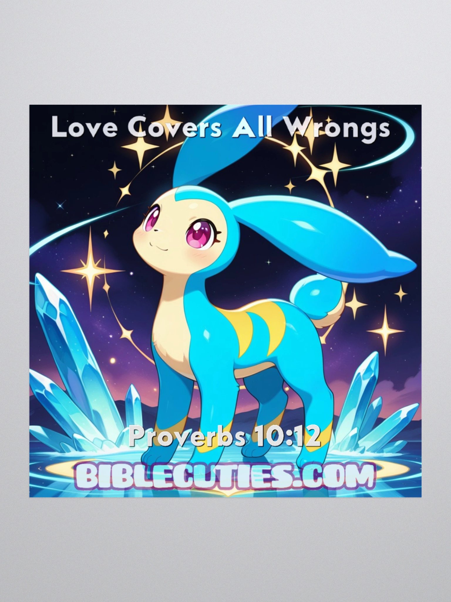 Bible Cuties Miriam - Love Covers All Wrongs Sticker product image (1)