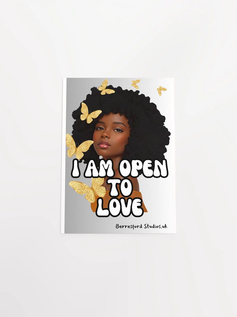 Open to Love Afrocentric Poster product image (14)