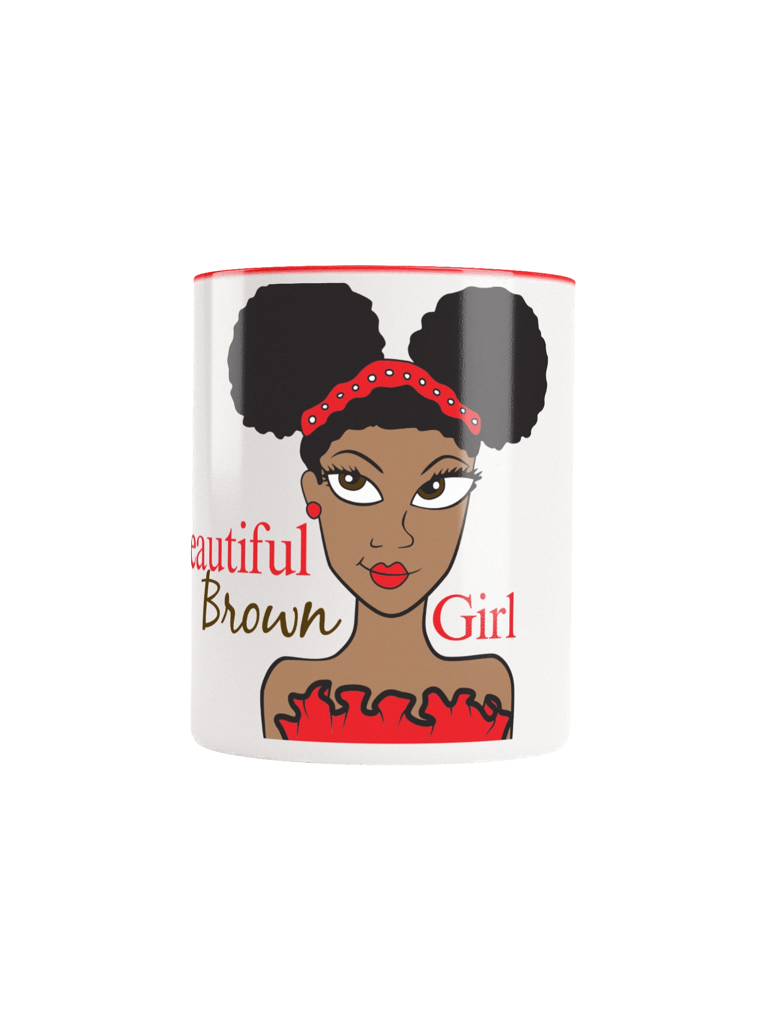 Cocoa Beautiful Brown Girl Mug product image (6)