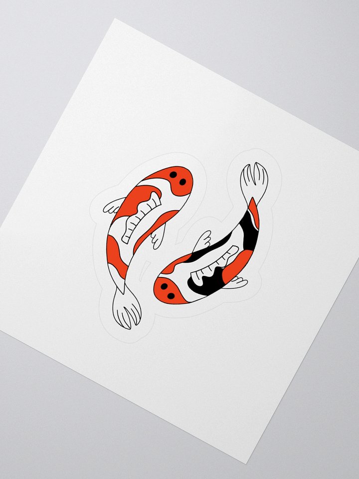 Koi Fish Sticker product image (2)