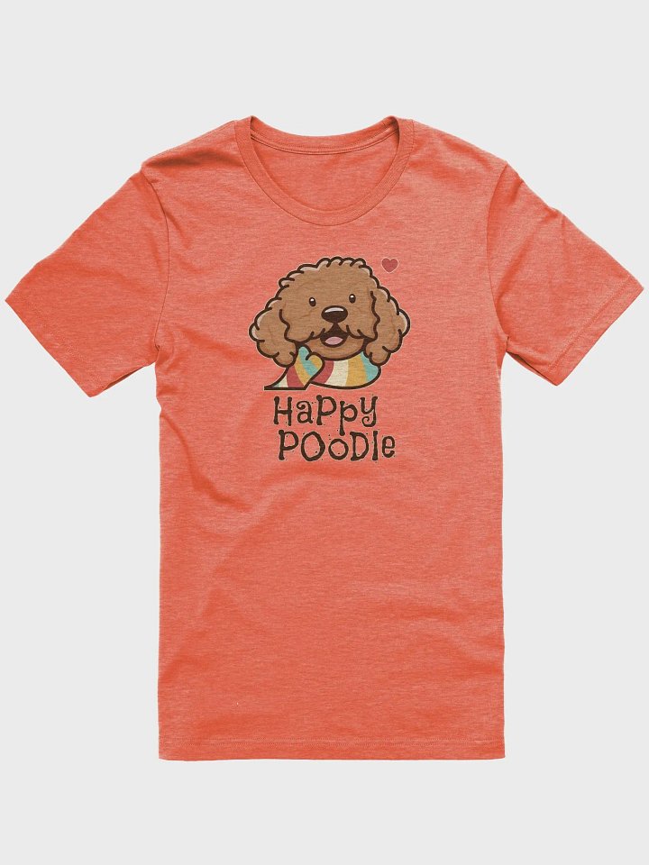 Happy Poodle Premium T-shirt product image (1)