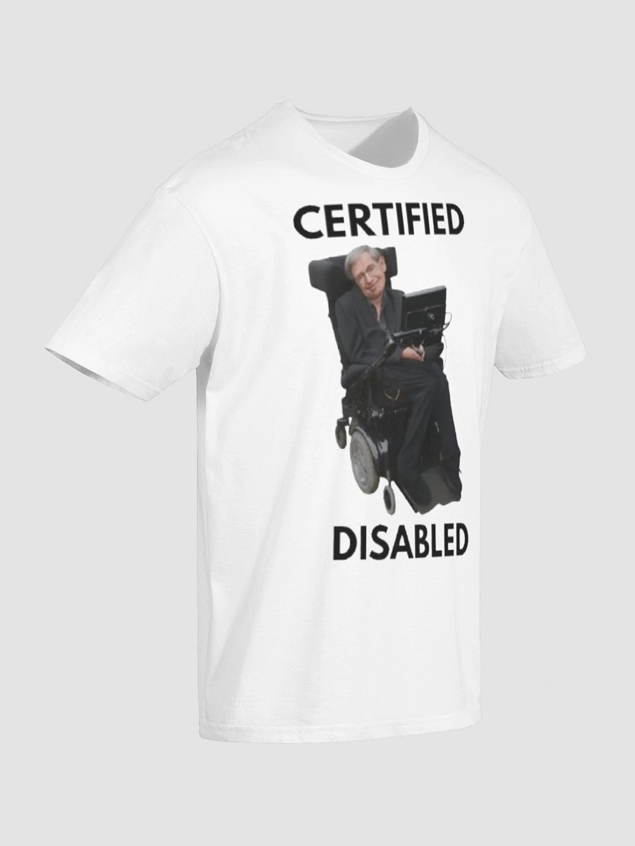 Certified Disabled Unisex T-Shirt product image (16)