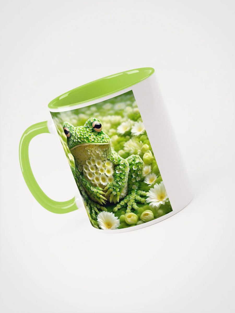 Green Flower Frog Mug product image (3)