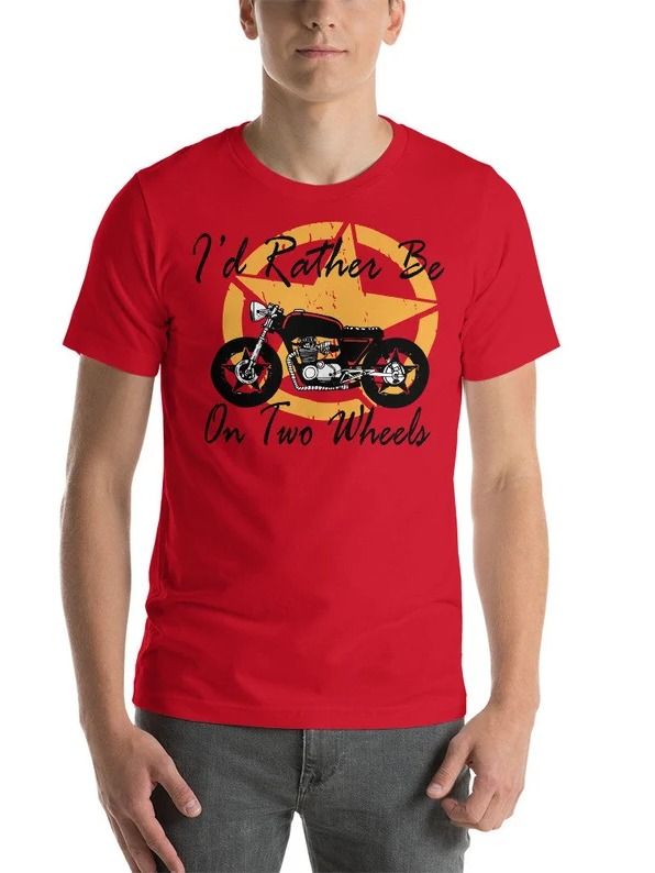 I'd Rather Be On Two Wheels t-shirt product image (2)