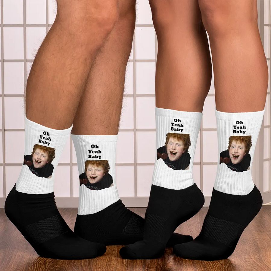 Oh Yeah Baby Genenetic Chocholate Sauce Socks product image (7)