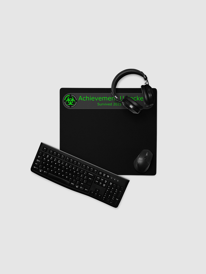 Survived 2022 Gaming mouse pad Black product image (2)