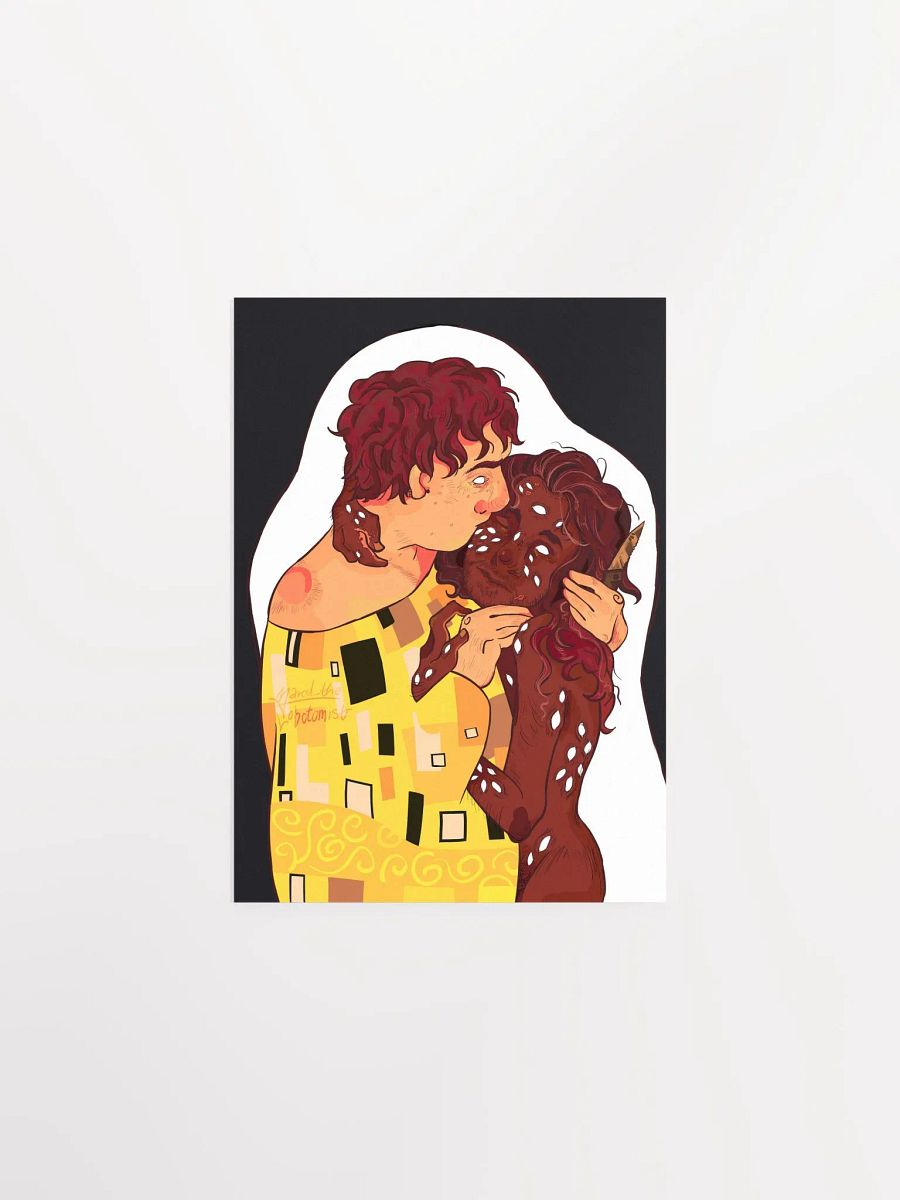 Jon and Martin, The Kiss ☆ Art Print product image (1)