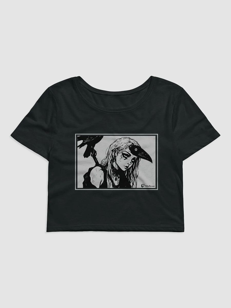 Black Raven Girl Crop Top product image (1)