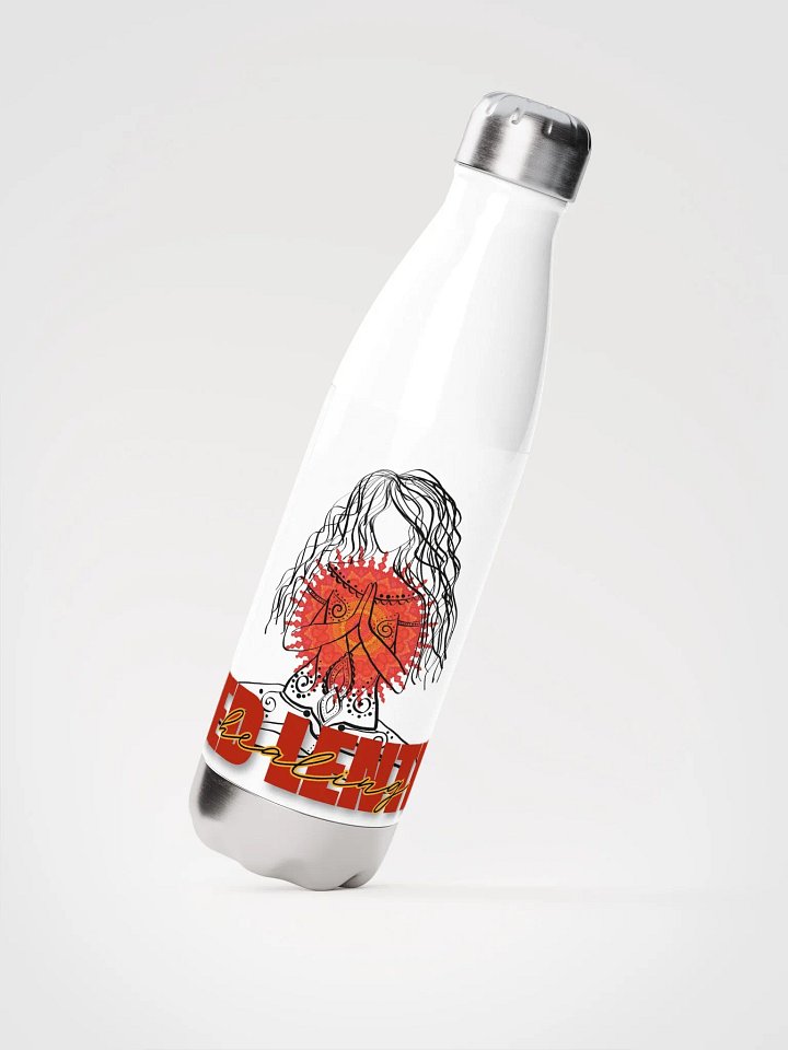 Red Lentil Yoga Time Water Bottle product image (1)