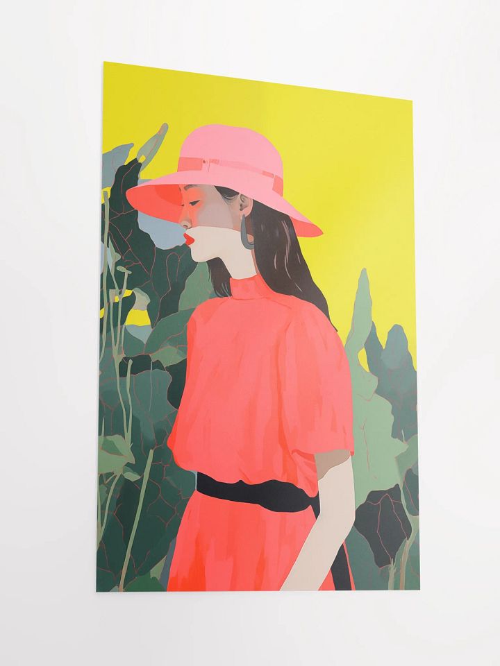 Coral Reverie Matte Poster product image (3)