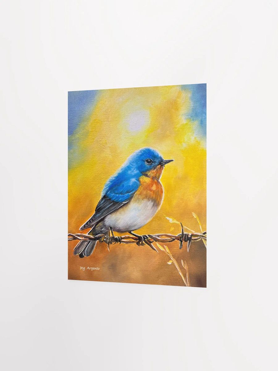 Bluebird Visitor Print product image (2)