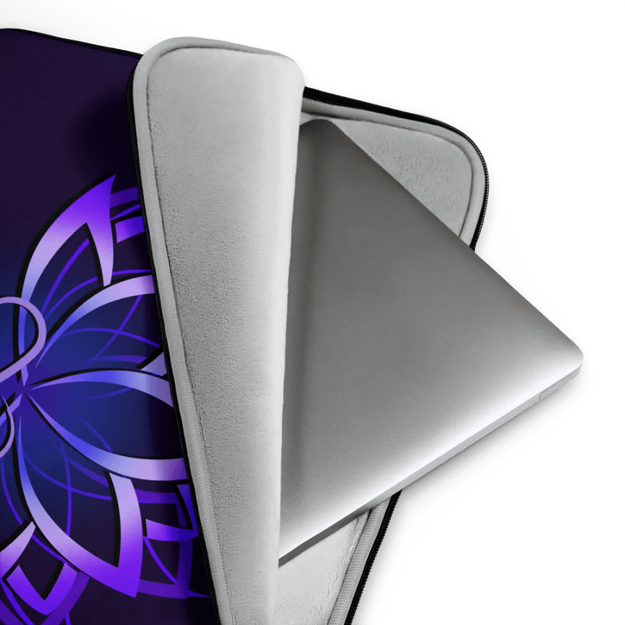 Flexxfinity Lotus Laptop Sleeve Dark product image (3)