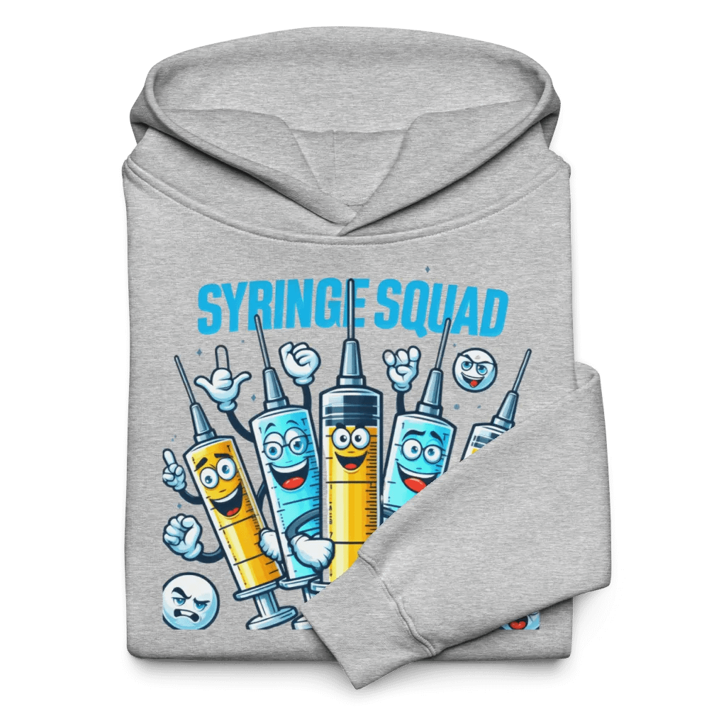 Syringe Squad Cartoon Oversized Hoodie product image (30)