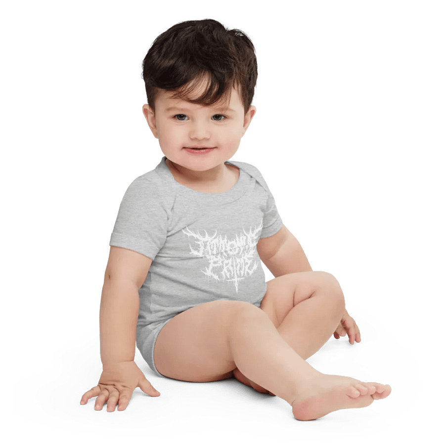 Toddler Onesie - Metal Logo (White) product image (35)